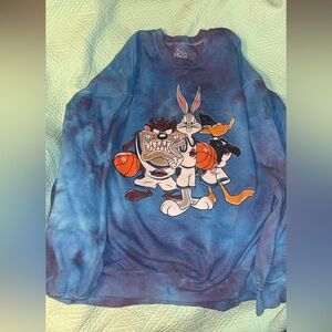 vintage space jam sweatshirt. XL